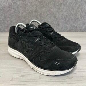Vionic Revive Sneakers Mens 9 Blk Suede Walking‎ Shoes FMT Technology Sporty